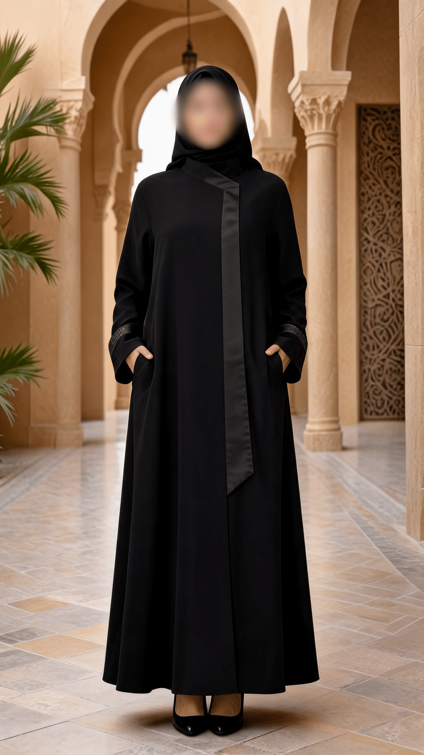 عبايات مع جيوب