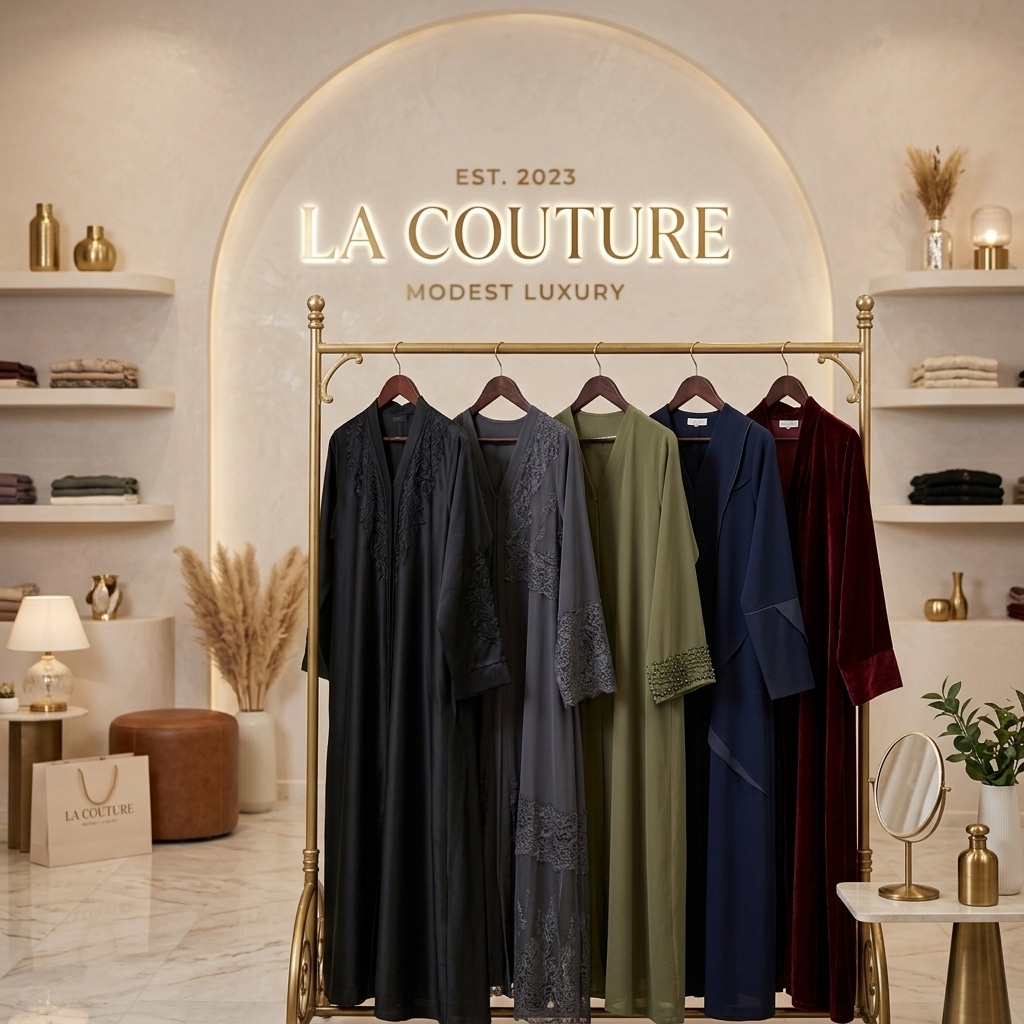 أفضل عبايات في الكويت 2026 | اكتشفي تصاميم La Couture الحصرية
